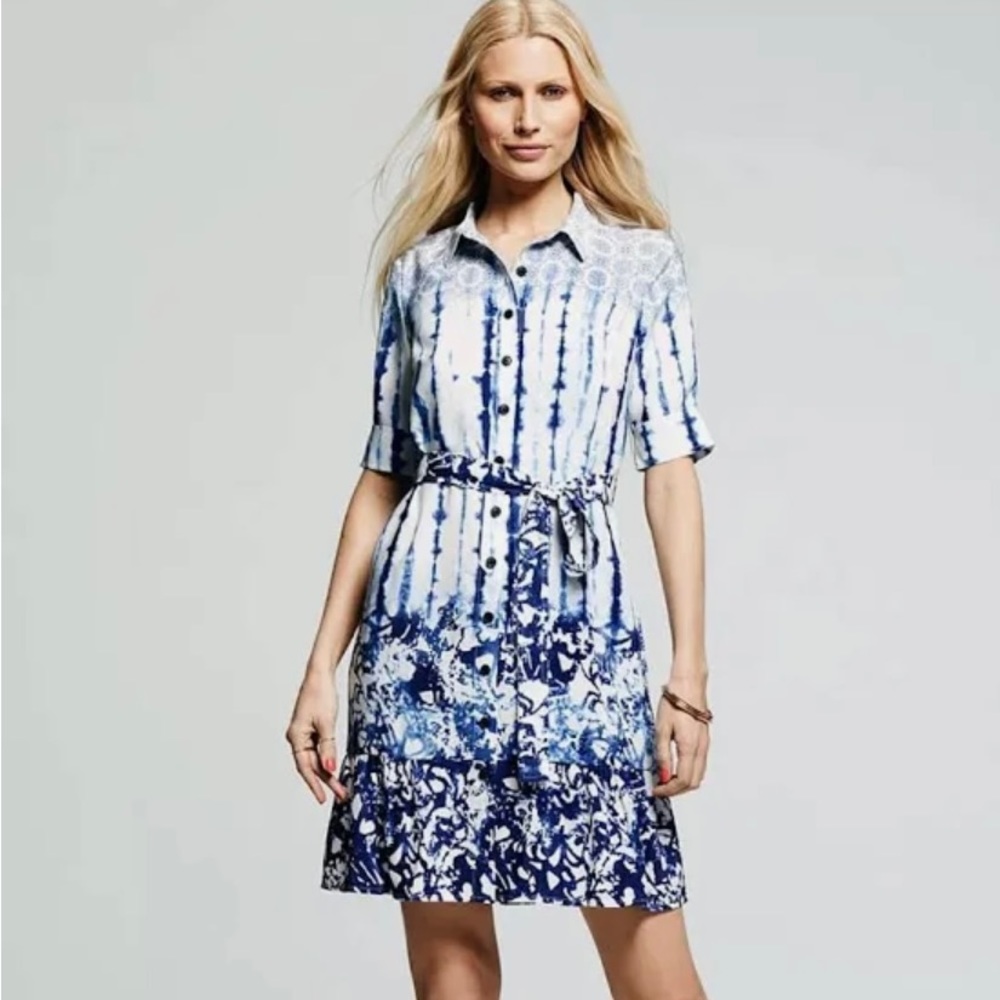 Peter Som Size 4 Shirt Dress Button down
